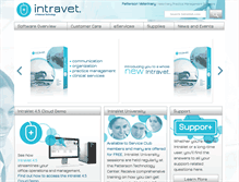 Tablet Screenshot of intravet.com